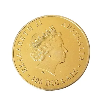 Austrália Pozlátené Mincí, Zberateľských Magic Mince Domáce Dekorácie Plavidlá Mince Ploche Ozdoby Vianočné Darčeky#3069