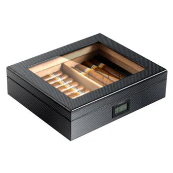 Cigary Humidor S Vlhkomer Zvlhčovač Humidor Prenosné Cigaru Box Cigaru Hydratačné Uhlíkových Vlákien Cigaru Box