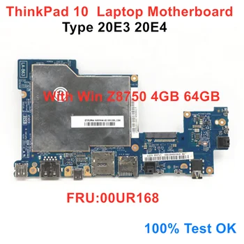 Notebook Doske Pre Lenovo ThinkPad 10 20E3 20E4 S Win Z8750 4 GB 64 GB Notebook Doske FRU 00UR168 100% test OK